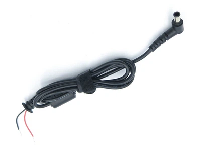 DC кабель (6.5*4.4+Pin) для SONY (40W - 120W). Від блоку живлення до ноутбуку. Кабель з феритовим фільтром і застібкою. (16506)