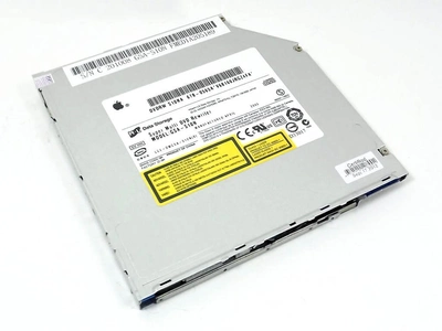 DVD±RW привод для ноутбука IDE LG HL GSA-S10N IDE interface 9.5mm Slot in (IDE привод SLIM 9.5мм для ноутбуков MacBook Pro A1181 A1211 A1150 A1260 A1226 S10NA с шелевой загрузкой) (62013)