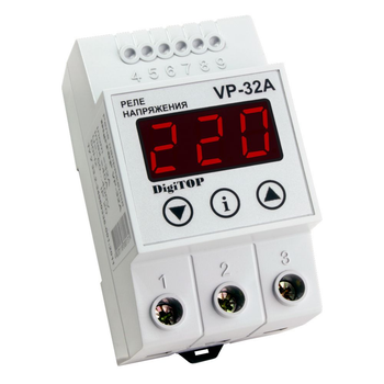 Реле напруги DigiTOP на DIN-рейку VP-32A V-protector