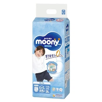 Трусики Moony Super Big (13-25кг) 26шт для мальчика