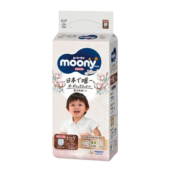 Трусики Moony Natural Big (12-22kg) 32шт.