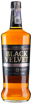 Віскі Black Velvet 40% 1 л (096749003129)
