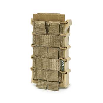 Підсумок для магазинів АК (відкритий) Dozen AK Magazine Pouch Plastic Frame "Coyote"