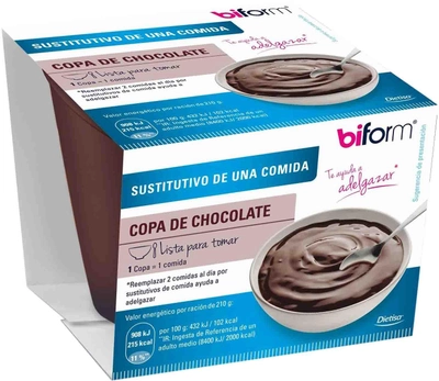 Suplement diety Biform Natillas Choco 6 Sobres (8414200209170)