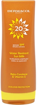 Солнцезащитный крем Dermacol Sun Water Resistant Sun Milk SPF20 200 мл (8595003117630)