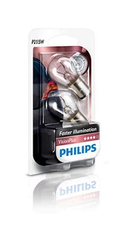 Указательные лампа накаливания PHILIPS 12499VPB2 P21/5W 12V 21/5W BAY15d VisionPlus