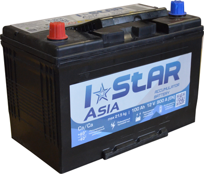 Аккумулятор автомобильный Kainar ISTAR ASIA 100 А/час (+/-) EN900 D31 (СТ-00142426)