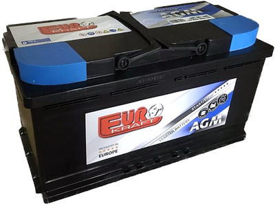 Аккумулятор автомобильный Monbat EUROKRAFT AGM 95 А/час (-/+) EN860 (СТ-00146003)