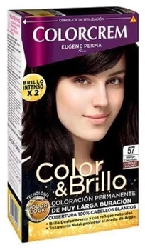 Farba kremowa z utleniaczem do włosów Eugene Perma Color & Shine 57 Chocolate Brown 60 ml (3140100394160)