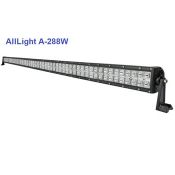 Светодиодная фара-балка (люстра) AllLight A-288W 96chip CREE combo боковой крепеж (128см) 9-30V