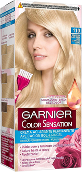 Farba kremowa z utleniaczem Garnier Color Sensation 110 Extra Light Blonde 110 ml (3600541176942)