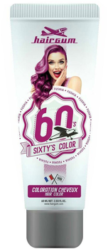 Farba kremowa bez utleniacza do włosów Hairgum Sixty's Color Hair Color Fushia 60 ml (3426354087813)