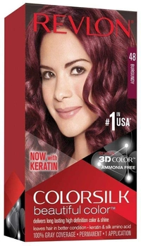 Крем-фарба для волосся з окислювачем Revlon Professional Colorsilk Ammonia Free 48 Burgundy 60 мл (309976623481)