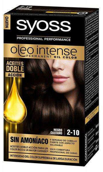 Крем-фарба для волосся з окислювачем Syoss Olio Intense Tinte Sin Amoniaco 3.22-Violín 5 U 60 мл (8410436408226)