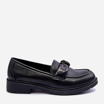 Damskie loafersy S.Barski HY335 40 Czarne (5905677681406)