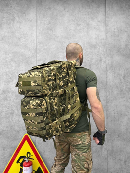 Тактичний штурмовий рюкзак 50 л піксельSingle Sword (Турція)