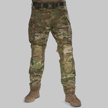 Тактические штурмовые штаны UATAC Gen 5.4 XXL Multicam с наколенниками