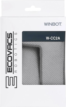 Zestaw ściereczek z mikrofibry Ecovacs do robota automatycznego Cleaning Pads for WINBOT X 2 szt (W-CC2A)