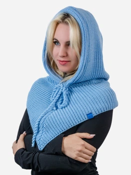 Капор жіночий Malisa Палермо 5-8016-MR-20 One Size Блакитний