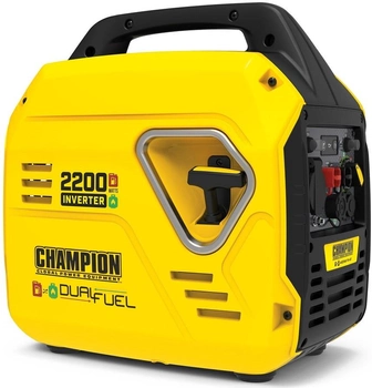 Inwerterowy generator benzynowy Champion The Mighty Atom LPG Dual Fuel 2200 W 1.8/2.2 kW (92001I-DF-EU)