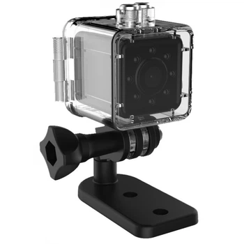 Видеокамера RIAS SQ13 Mini WiFi с водонепроницаемым боксом Black (3_02737)