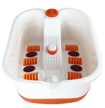 Массажер-ванночка для ног RIAS Footbath Massager RF-368A White-Orange (3_02725)