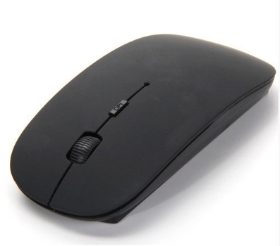 Беспроводная оптическая мышка UKC G132 slim 2.4 GHz Black (3_2368)