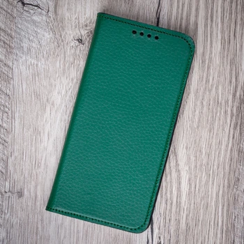 Еко шкіряний чохол книжка на Samsung Galaxy A52 5G / чохли для самсунг галаксі а52 Зелений / Green