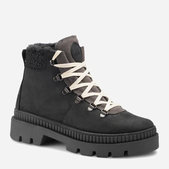 Zimowe buty trekkingowe damskie wysokie Olang Parigi.Tex 81 38 24.7 cm Czarne (8026556106982)