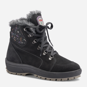 Zimowe buty trekkingowe damskie wysokie Olang Anency.Tex 81 37 24 cm Czarne (8026556639893)