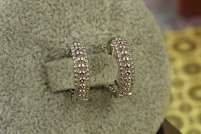 Сережки Xuping Jewelry кільця гравітації 1.5 см сріблясті