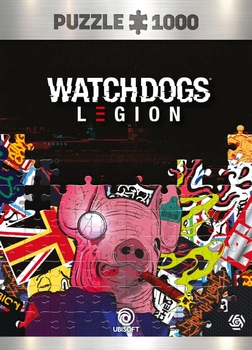 Puzzle Good Loot Watch Dogs Legion Pig Mask 1000 elementów (5908305233886)