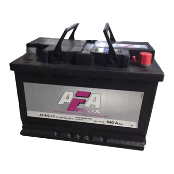 Аккумулятор 70Ah-12v AFA (278x175x190) R, EN640
