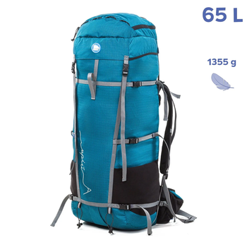 Рюкзак Fram-Equipment Lukla 65 L бирюзовый