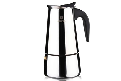 Кофеварка гейзерная Vinzer Moka Inox нержавейка (89392 Vinzer)
