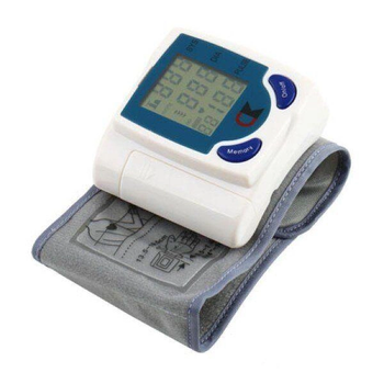 Цифровой автоматический тонометр Blood Pressure Monitor для измерения артериального давления и пульса