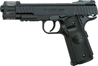 Пистолет пневматический ASG STI Duty One Blowback 4,5 мм BB (металл; подвижная затворная рама)