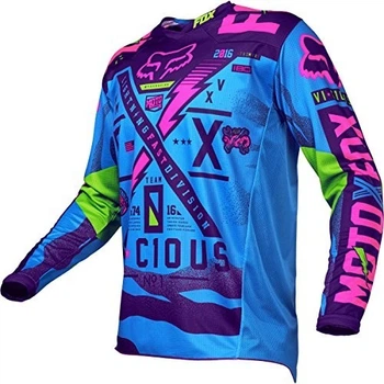 Мото джерси FOX Racing 180 Vicious сине фиолетовая XXL