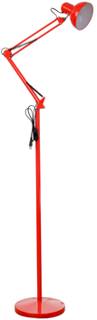 Торшер підлоговий, лампа напольна Brille MTL-23/F E27 RED