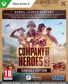 Gra Xbox Series Company of Heroes 3 – wydanie premierowe. (Blu-ray) (5055277049783)