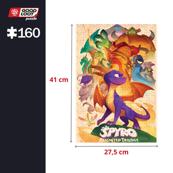 Пазли дитячі Good Loot Spyro Reignited Trilogy Heroes 160 елементів (5908305243021)