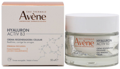 Krem do twarzy Avene Hyaluron Activ B3 Cell Regenerating Cream 50 ml (3282770153170)