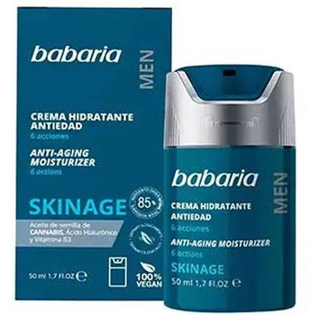 Krem do twarzy Babaria Men Anti Aging Moisturizer Skinage 50 ml (8410412100489)
