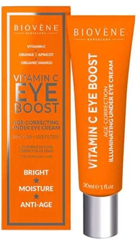 Krem do twarzy Biovene Vitamin C Eye Boost Age-Correcting Illuminating Under Eye Cream 30 ml (8436575095028)