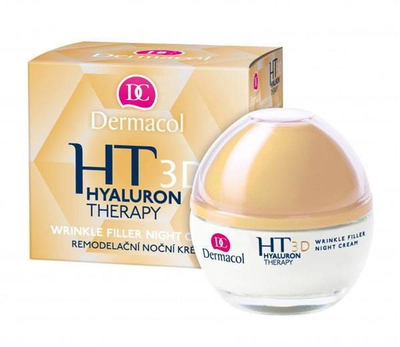 Крем для обличчя Dermacol Hyaluron Therapy 3D Wrinkle Filler Night Cream 50 мл (8595003108393)