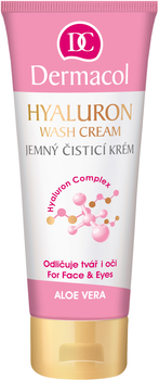 Emulsja do twarzy Dermacol Hyaluron Wash Cream Aloe Vera 100 ml (8590031100234)