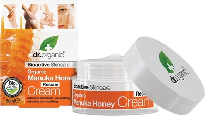 Krem do twarzy Dr. Organic Manuka Honey Rescue Cream 50 ml (5060176672192)