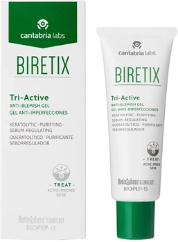 Żel do twarzy Endocare Biretix Tri-Active Anti-Blemish Gel 50 ml (8470001908285)