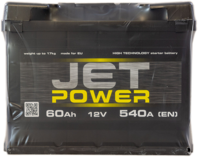 Аккумулятор 60 обратная (+ справа) 540A Jet Power 000251918