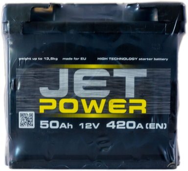 Аккумулятор 50 обратная 420А (+ справа) Jet Power (avt0000696)